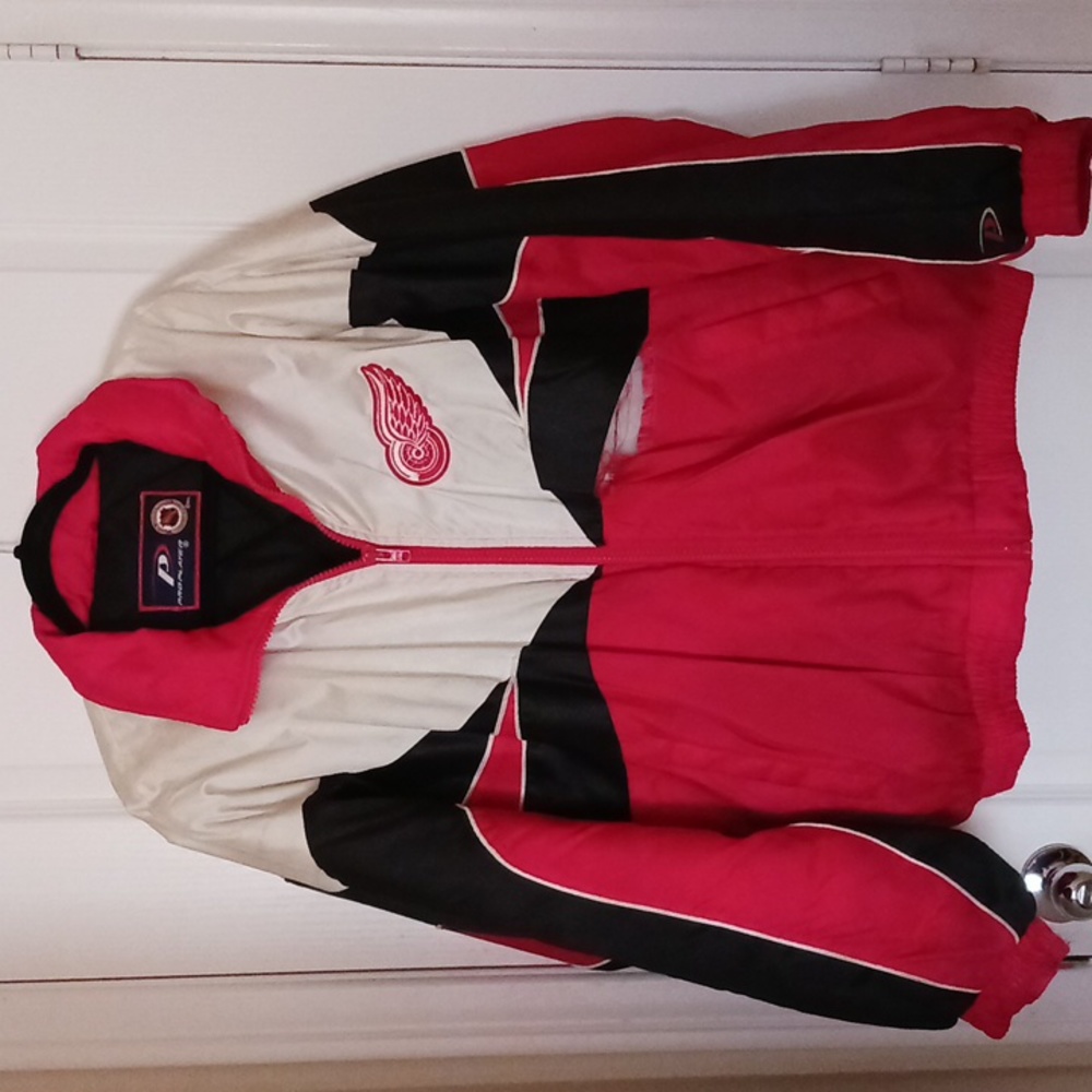 Mens L/XL NHL Detroit Red Wings Winter Coat
